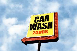 Car Wash customer saving money at ALC